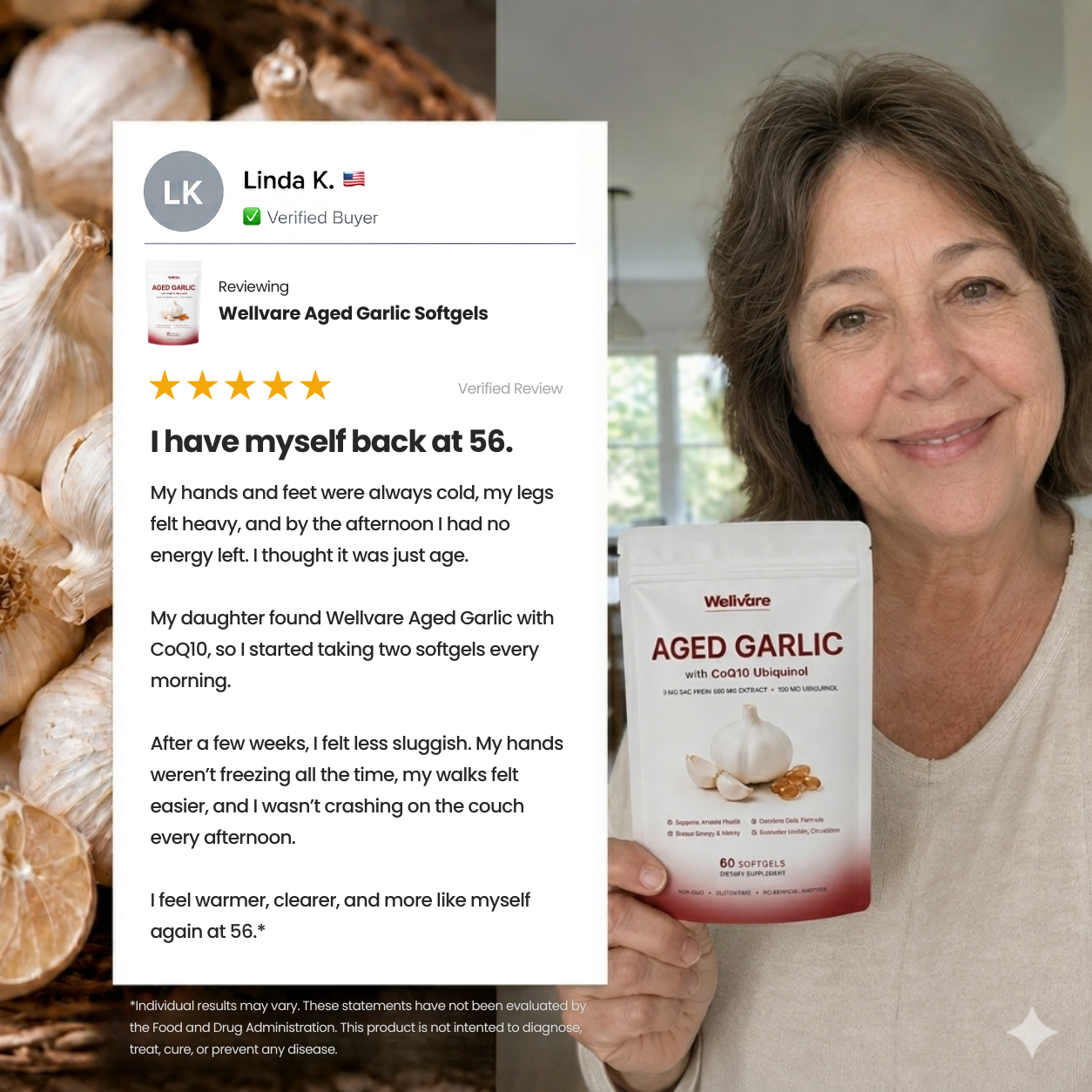 Wellvare Aged Garlic Extract Softgels
