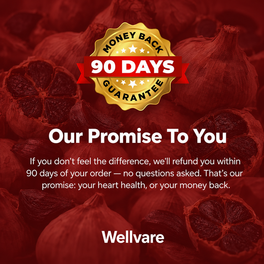 Wellvare® Fermented Black Garlic + CoQ10 Softgels