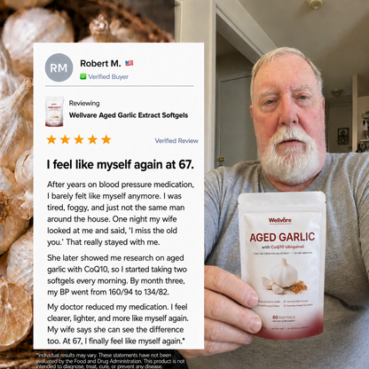 Wellvare Aged Garlic Extract Softgels
