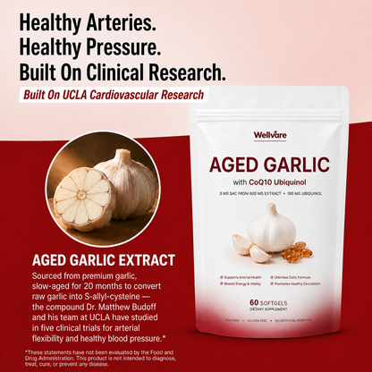 Wellvare Aged Garlic Extract Softgels