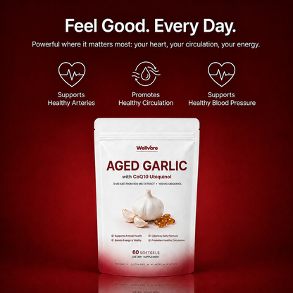 Wellvare Aged Garlic Extract Softgels