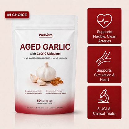 Wellvare Aged Garlic Extract Softgels