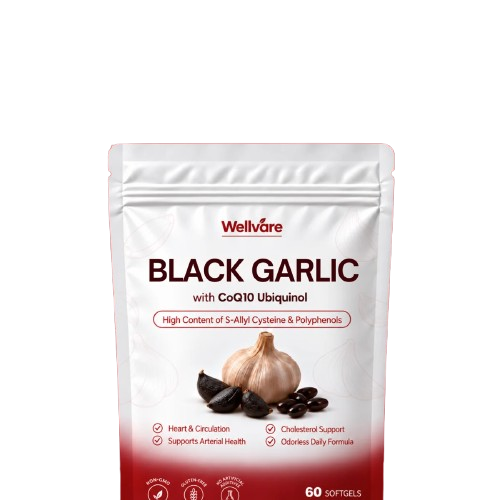Wellvare Fermented Black Garlic + CoQ10